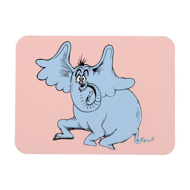 Magnet Flexible Dr Seuss | Horton et le spectre de la poussière (Horizontal)