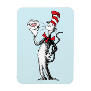 Magnet Flexible Dr. Seuss Le Chat Chapeauté & Krinklebine