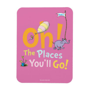 Magnet Flexible Dr. Seuss   Oh ! La Parade des Endroits