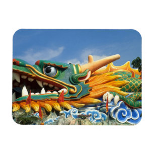 Magnet Flexible Dragon célèbre à Haw Par Villa à Singapour Asie
