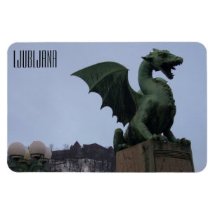 Magnet Flexible dragon de ljubljana