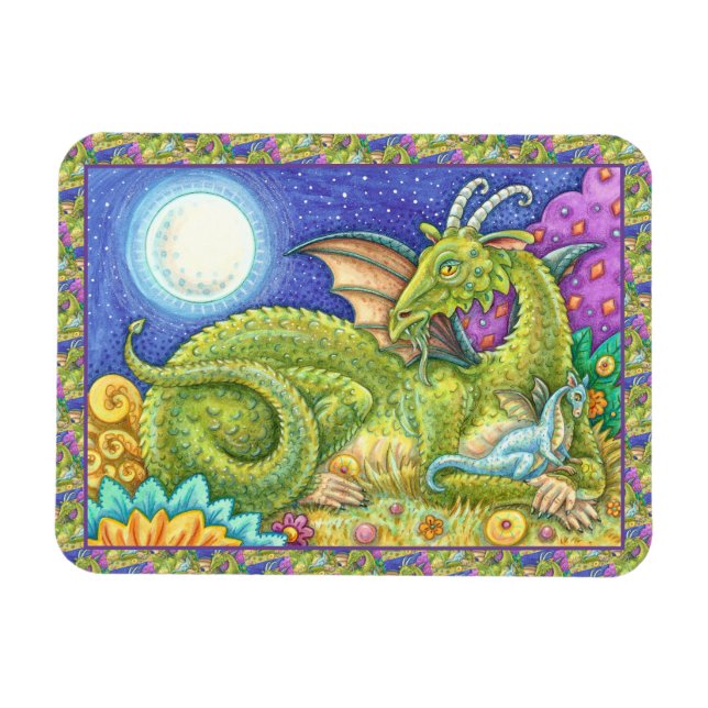 MAGNET FLEXIBLE DRAGON FAMILLE PROCHAINE GÉNÉRATION, IMAGINAIRE WH (Horizontal)