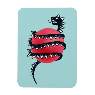 Magnet Flexible Dragon Snake Goth