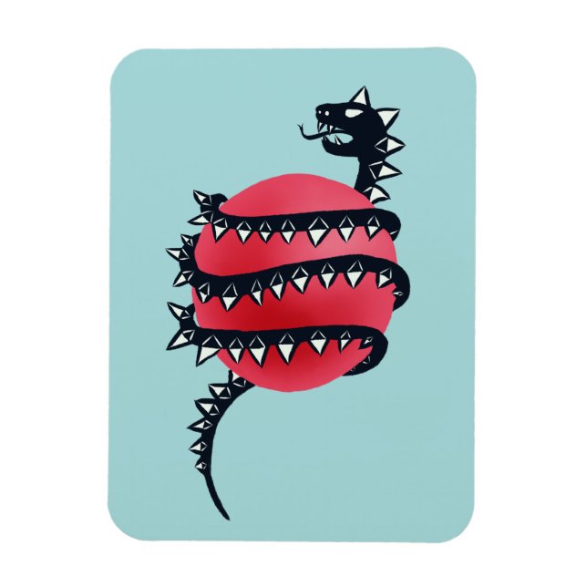 Magnet Flexible Dragon Snake Goth (Vertical)