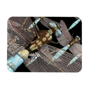 Magnet Flexible Dragonfly Air Force sur Black