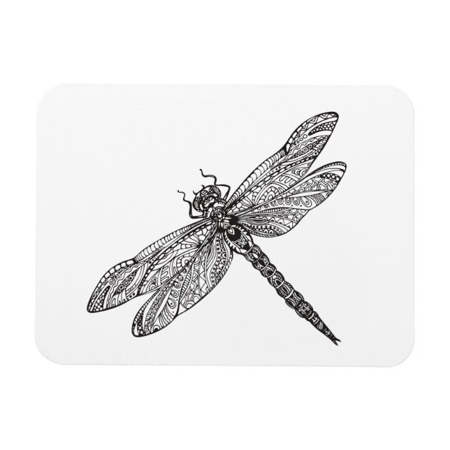 Magnet Flexible Dragonfly en style (Horizontal)