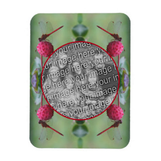 Magnet Flexible Dragonfly On Dogwood Fruruits Créez votre propre p