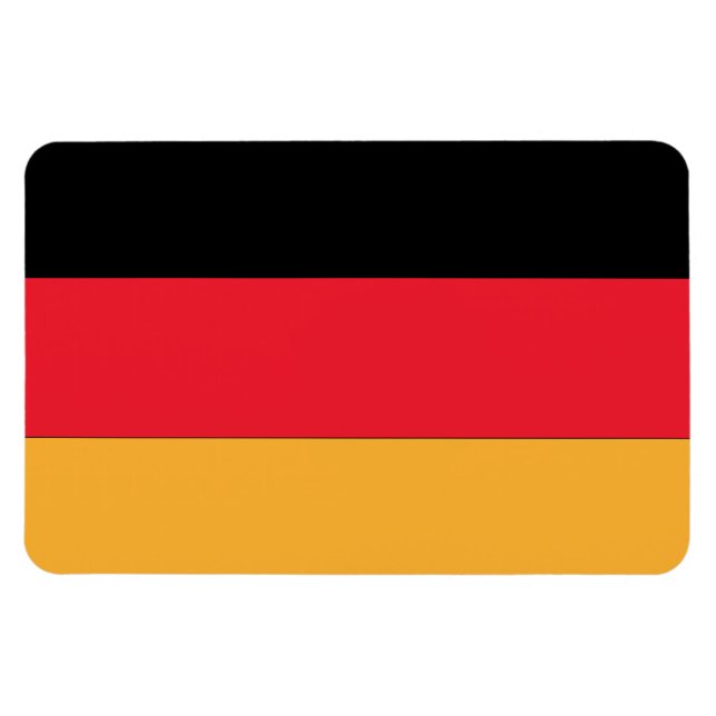 Magnet Flexible Drapeau Allemagne (Horizontal)