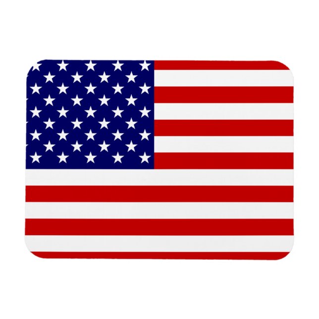Magnet Flexible Drapeau américain (Horizontal)