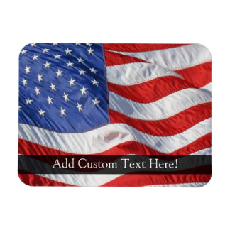 Magnet Flexible Drapeau américain, évent