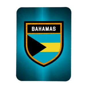 Magnet Flexible Drapeau Bahamas