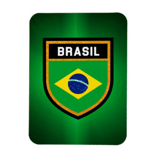 Magnet Flexible Drapeau Brasil