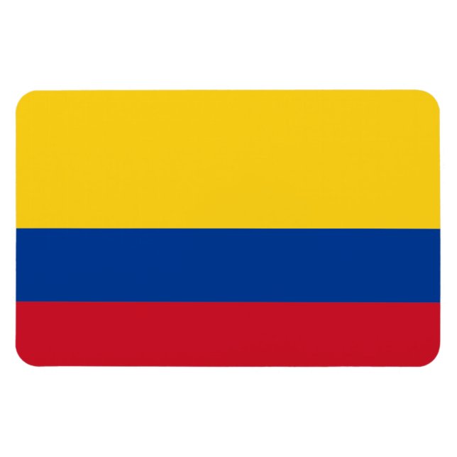 Magnet Flexible Drapeau Colombie (Horizontal)