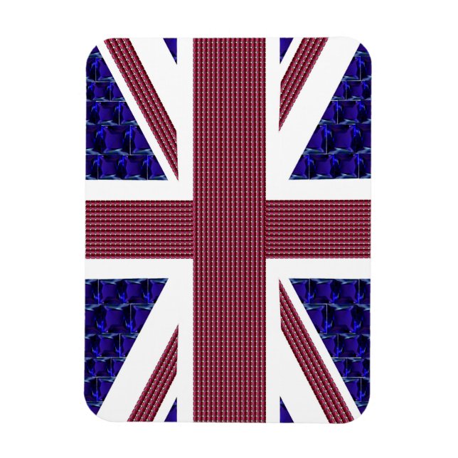 Magnet Flexible Drapeau d'Angleterre, drapeau de Grande-Bretagne (Vertical)