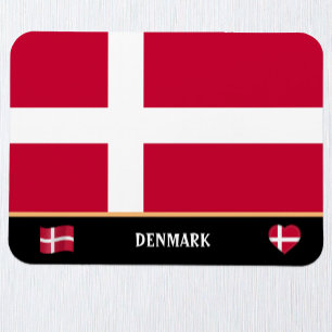 Magnet Flexible Drapeau danois & Voyage de pays danois / Danemark