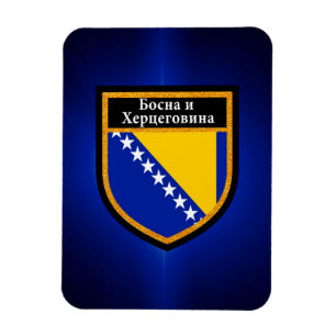Magnet Flexible Drapeau de Bosnie-Herzégovine