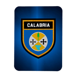 Magnet Flexible Drapeau de Calabre