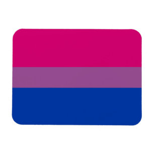 Magnet Flexible Drapeau de fierté bisexuel