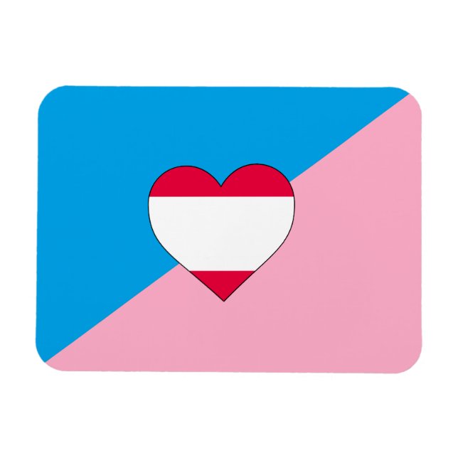 Magnet Flexible Drapeau de fierté de jeu d'âge (Horizontal)