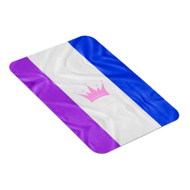 Magnet Flexible Drapeau de fierté de la culture drag de SlipperyJo (Côté Droit)