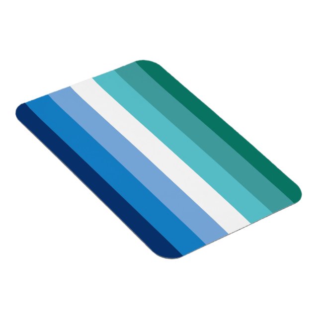 Magnet Flexible Drapeau de fierté gay masculin (Côté Droit)