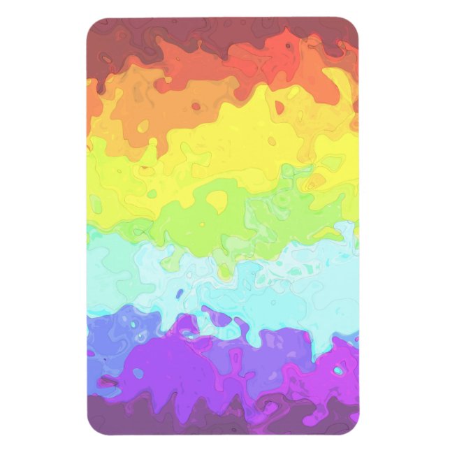 Magnet Flexible Drapeau de fierté Neurogenre Abstrait Bohème Tripa (Vertical)