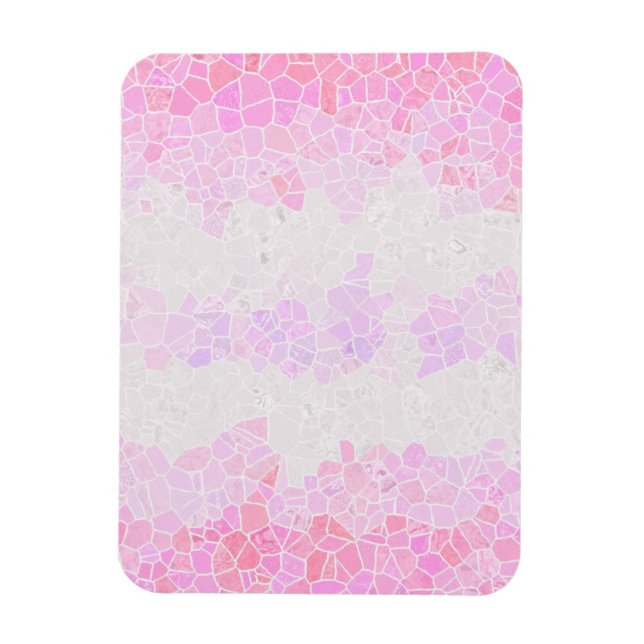 Magnet Flexible Drapeau de fierté Pomosexuel Abstrait Bohème Mosaï (Vertical)