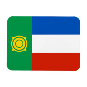 Magnet Flexible Drapeau de Khakassie