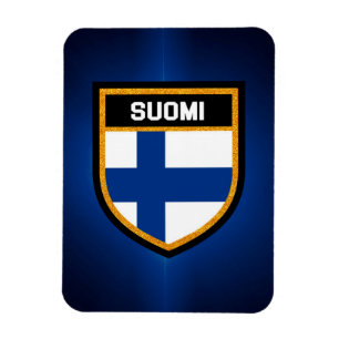 Magnet Flexible Drapeau de la Finlande