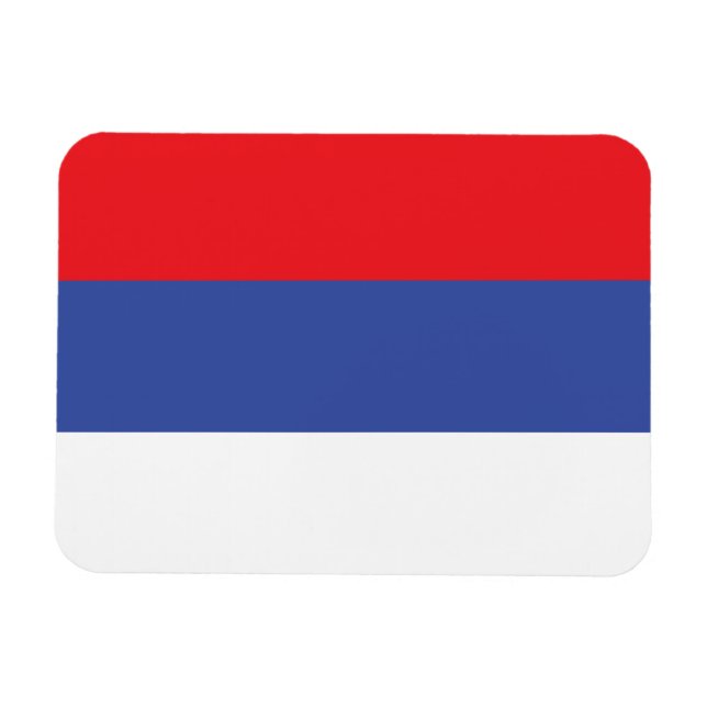 Magnet Flexible Drapeau de la Republika Srpska (Horizontal)