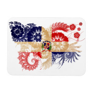Magnet Flexible Drapeau de la République Dominicaine