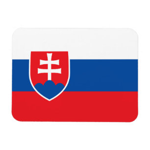 Magnet Flexible Drapeau de la Slovaquie