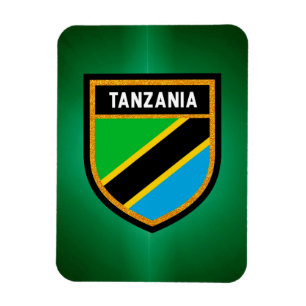 Magnet Flexible Drapeau de la Tanzanie