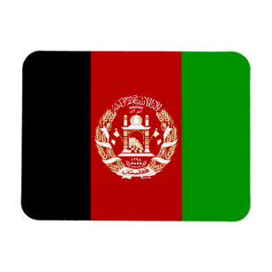 Magnet Flexible Drapeau de l'Afghanistan patriotique