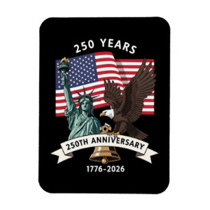 Magnet Flexible Drapeau de l'aigle de la statue de la liberté pour