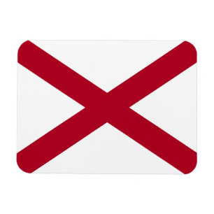 Magnet Flexible Drapeau de l'Alabama