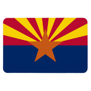Magnet Flexible Drapeau de l'Arizona, Américain L'État du cuivre