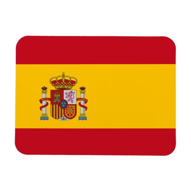 Magnet Flexible Drapeau de l'Espagne (Horizontal)