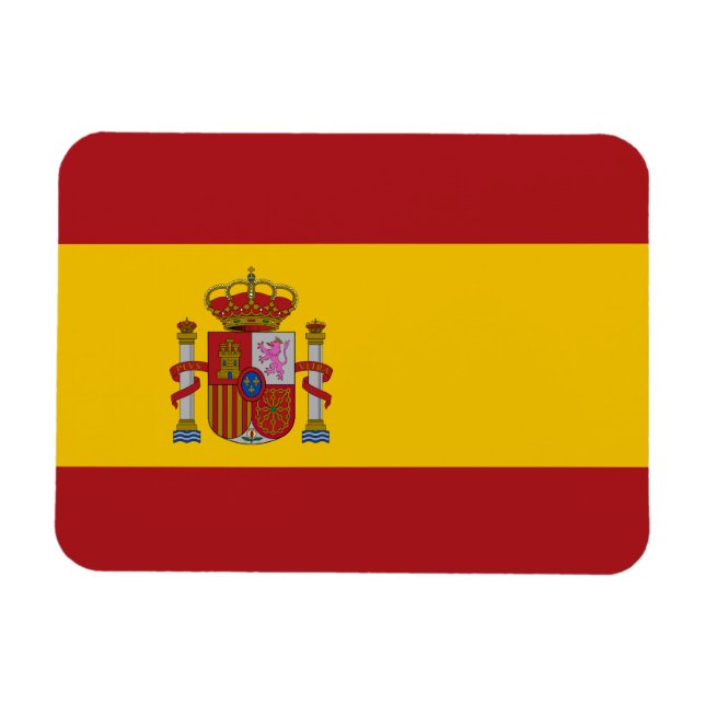 Magnet Flexible Drapeau de l'Espagne (Horizontal)