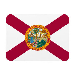 Magnet Flexible Drapeau de l'État de Floride