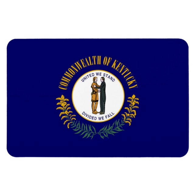Magnet Flexible Drapeau de l'État du Kentucky (Horizontal)