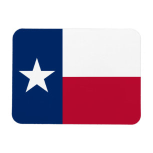 Magnet Flexible Drapeau de l'État du Texas