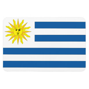 Magnet Flexible Drapeau de l'Uruguay