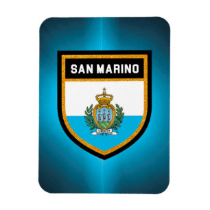 Magnet Flexible Drapeau de Saint-Marin