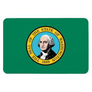 Magnet Flexible Drapeau de Washington