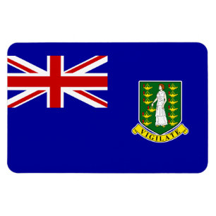 Magnet Flexible Drapeau des îles Vierges britanniques