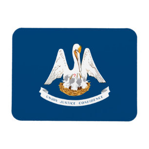 Magnet Flexible Drapeau d'état de la Louisiane