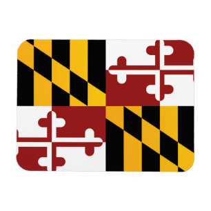 Magnet Flexible Drapeau d'Etat du Maryland, États-Unis