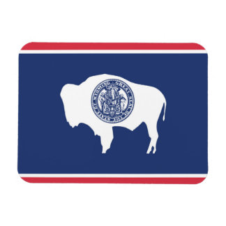 Magnet Flexible Drapeau d'Etat du Wyoming, États-Unis