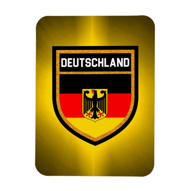Magnet Flexible Drapeau Deutschland (Vertical)